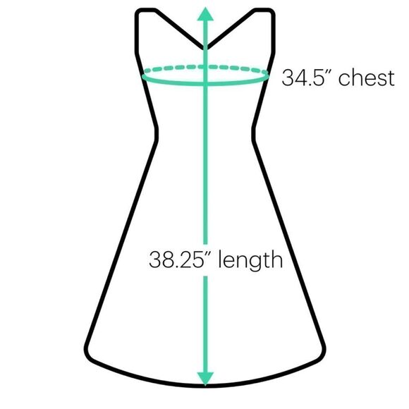 Vince Camuto black patterned dress, size 4 - Picture 3 of 4